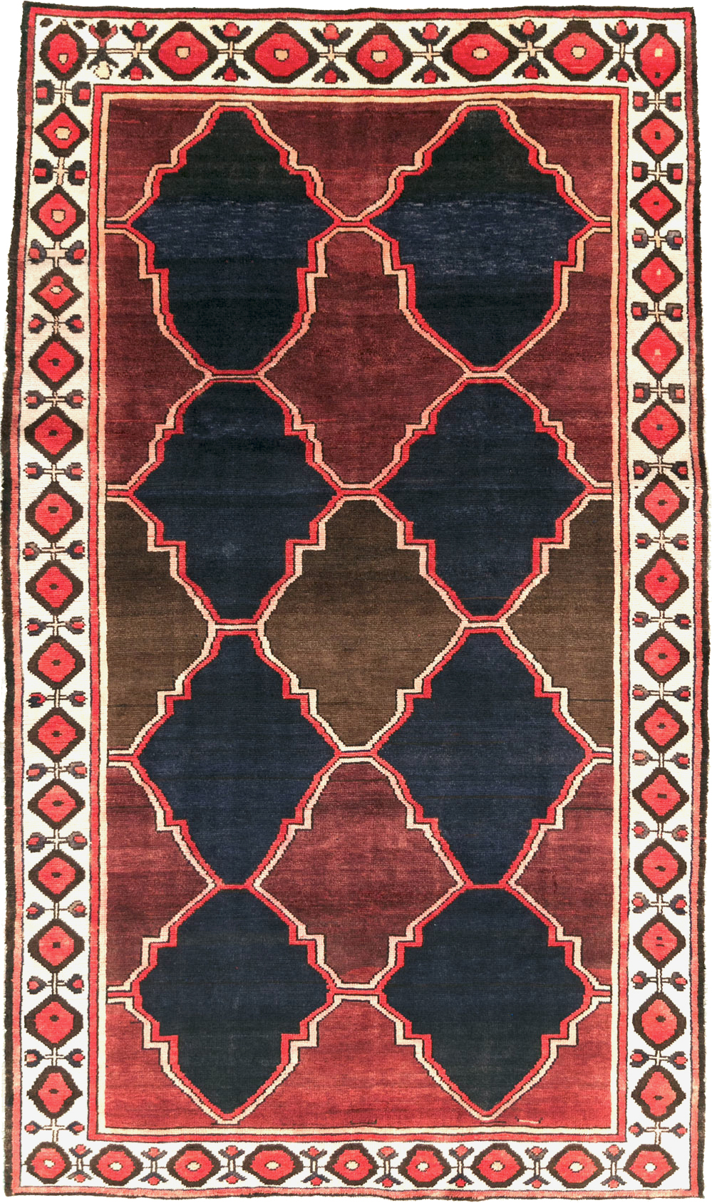 Vintage Persian Bakhtiari Carpet, No.25532 - Gsblank