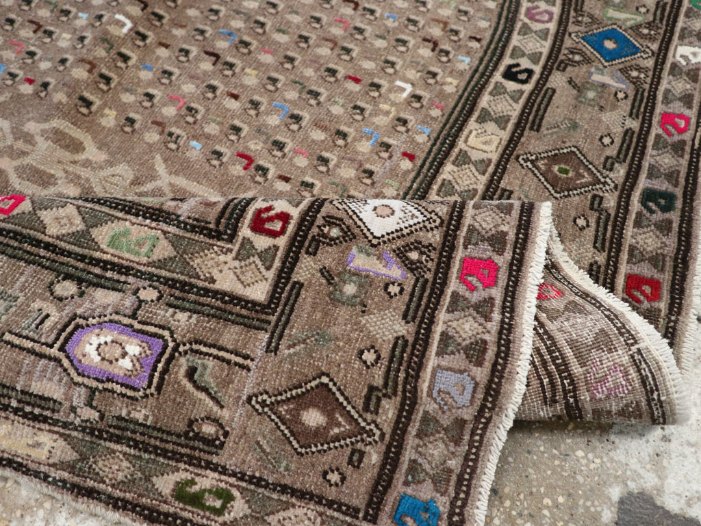 Vintage Persian Hamadan Modern Rug, No.25534 - Gsblank