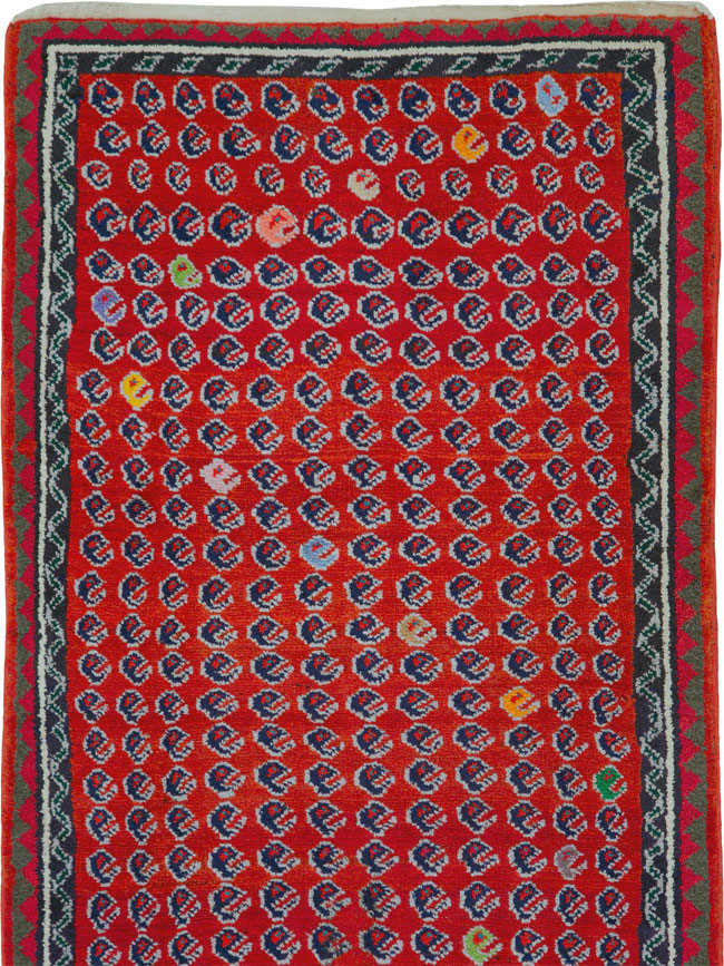 Vintage Persian Hamadan Runner, No.25535 - Gsblank