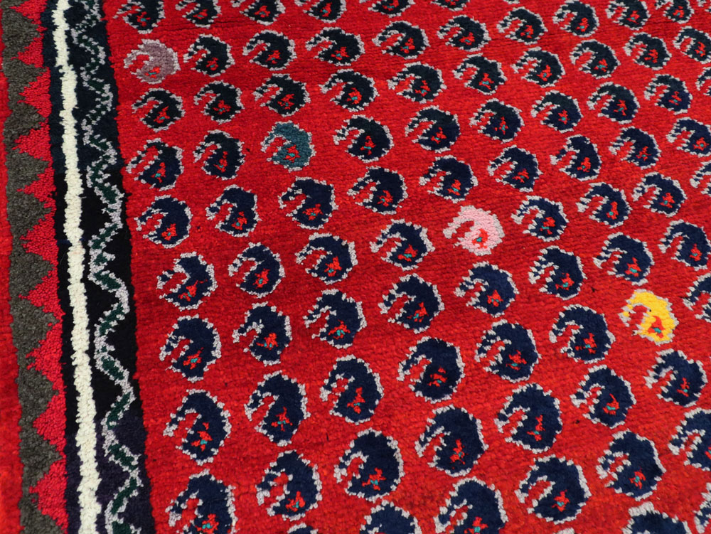 Vintage Persian Hamadan Runner, No.25535 - Gsblank