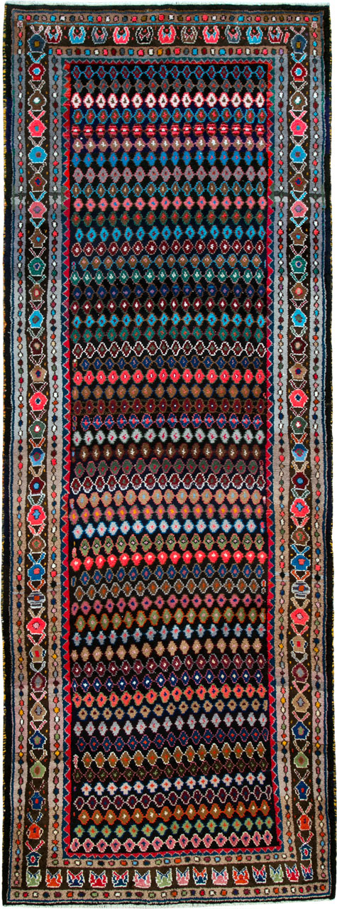 Vintage Persian Hamadan Runner, No.25536 - Gsblank