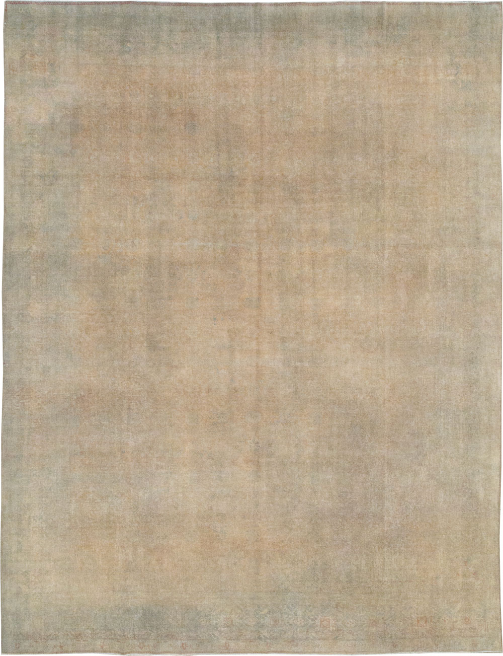 Antique Persian Tabriz Room Size Carpet, No.25539 - Gsblank