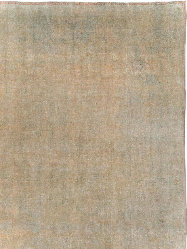 Antique Persian Tabriz Room Size Carpet, No.25539 - Gsblank