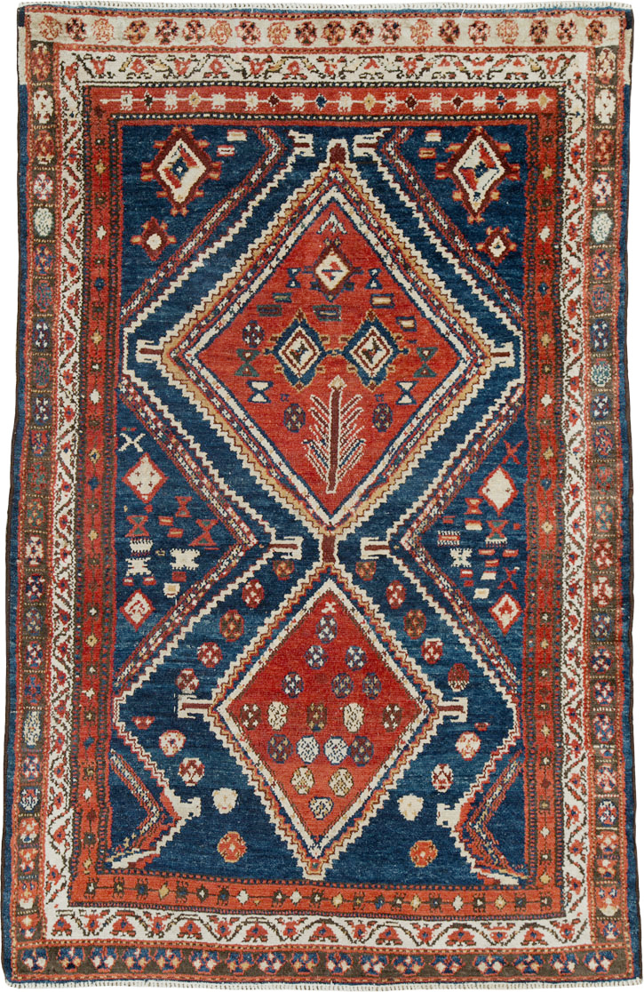 Antique Persian Malayer Rug, No.25544 - Gsblank