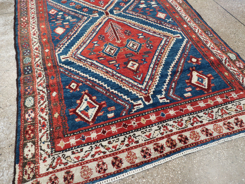 Antique Persian Malayer Rug, No.25544 - Gsblank