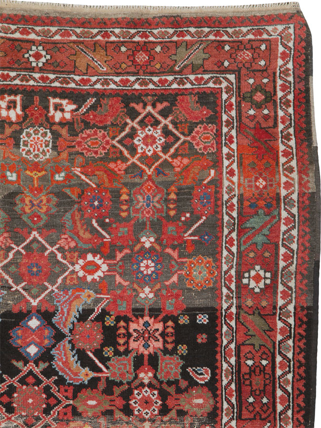 Antique Persian Mahal Rug, No.25548 - Gsblank