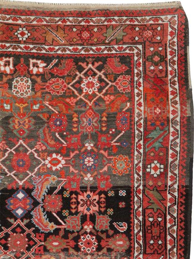 Antique Persian Mahal Rug, No.25548 - Gsblank
