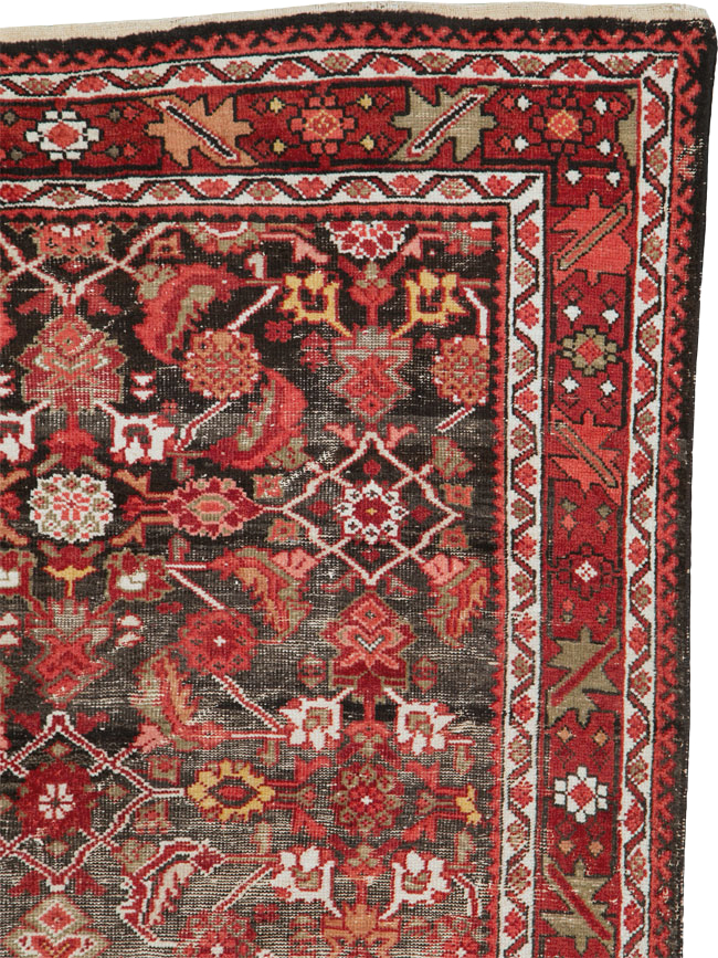 Antique Persian Mahal Rug, No.25548 - Gsblank
