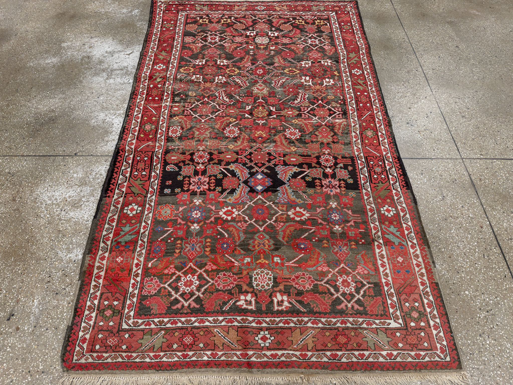 Antique Persian Mahal Rug, No.25548 - Gsblank