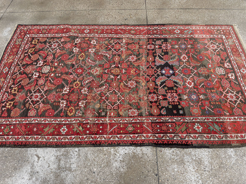 Antique Persian Mahal Rug, No.25548 - Gsblank