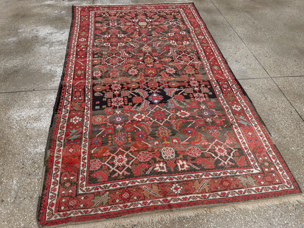 Antique Persian Mahal Rug, No.25548 - Gsblank