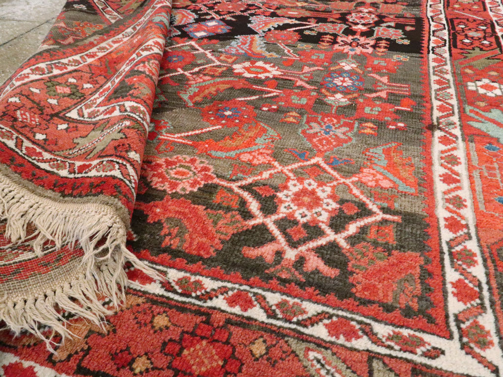 Antique Persian Mahal Rug, No.25548 - Gsblank