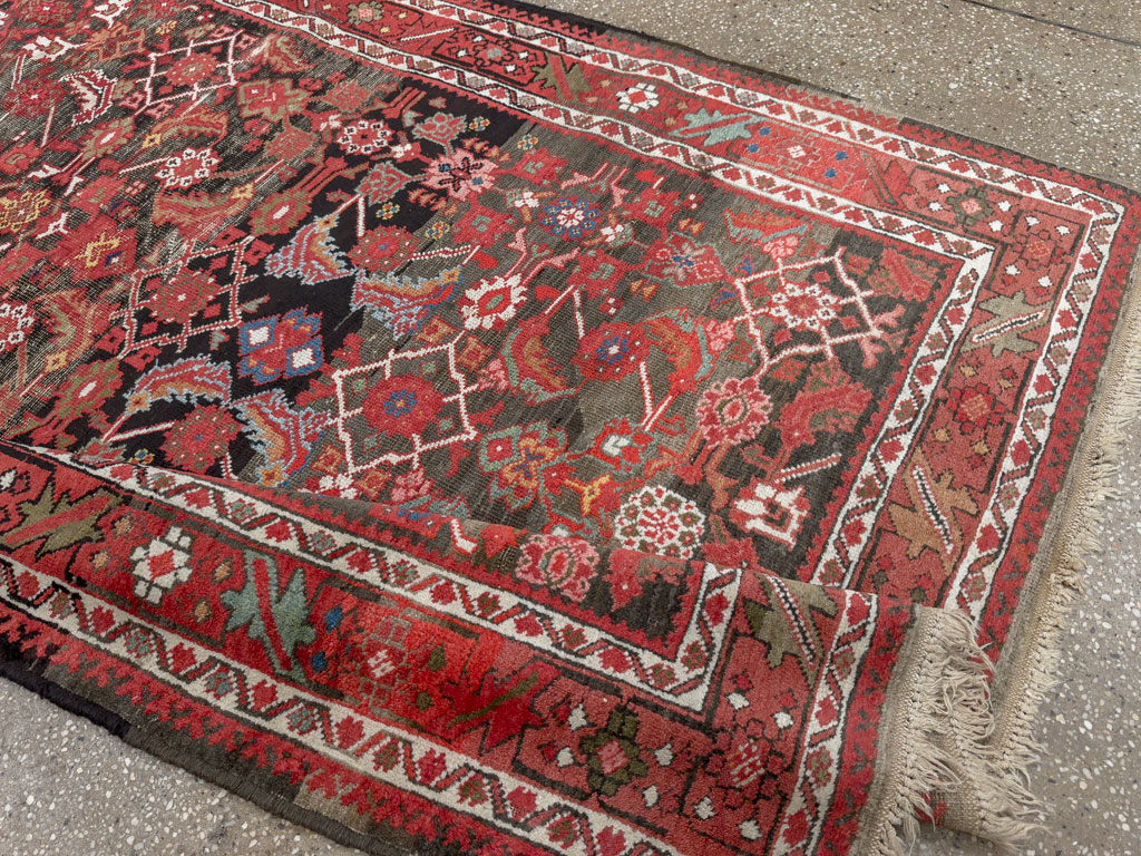 Antique Persian Mahal Rug, No.25548 - Gsblank