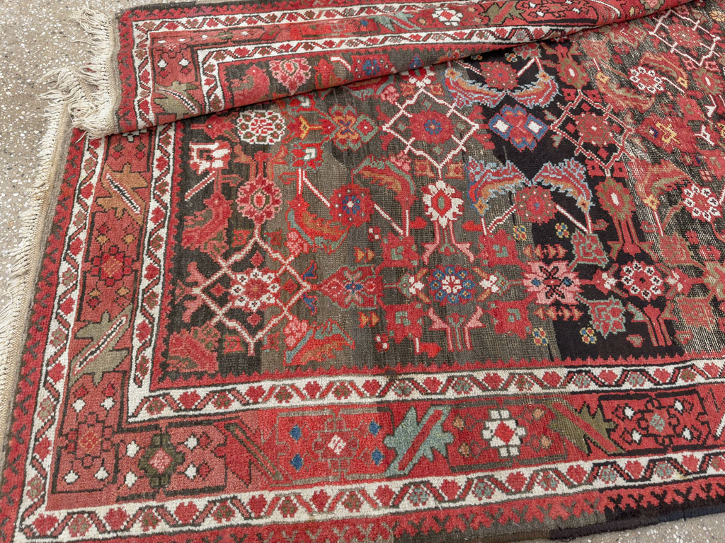 Antique Persian Mahal Rug, No.25548 - Gsblank