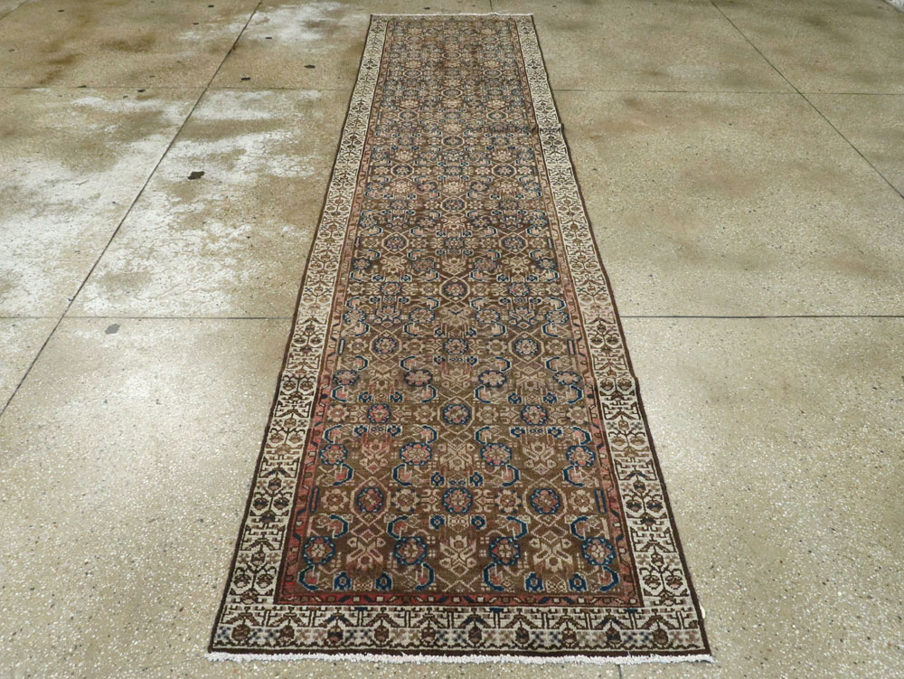 Vintage Persian Malayer Runner, No.25557 - Gsblank