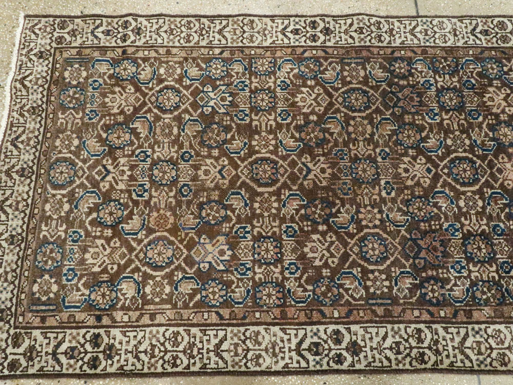Vintage Persian Malayer Runner, No.25557 - Gsblank