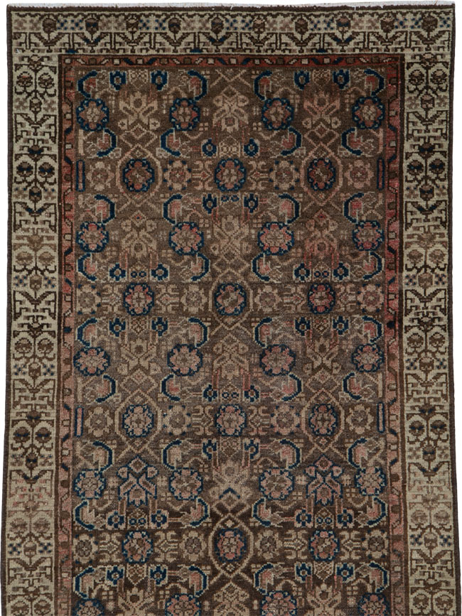 Vintage Persian Malayer Runner, No.25557 - Gsblank
