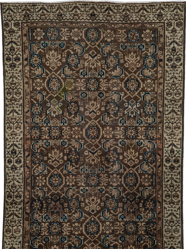 Vintage Persian Malayer Runner, No.25557 - Gsblank