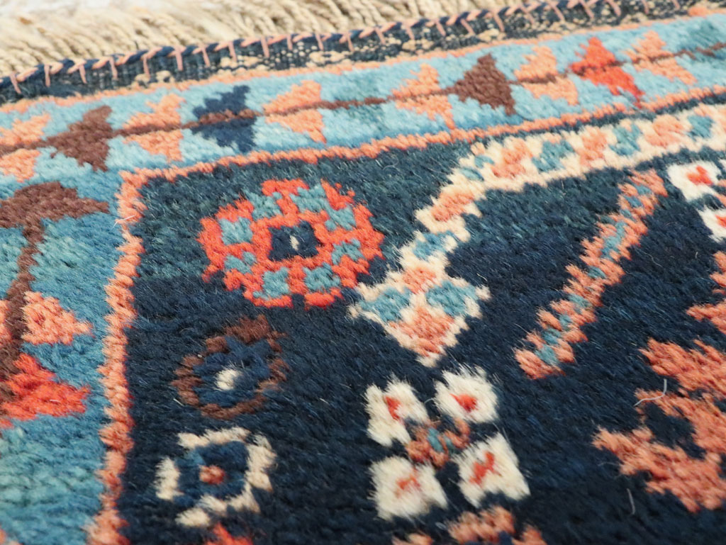Vintage Persian Afshar Tribal Bag Face, No.25567 - Gsblank