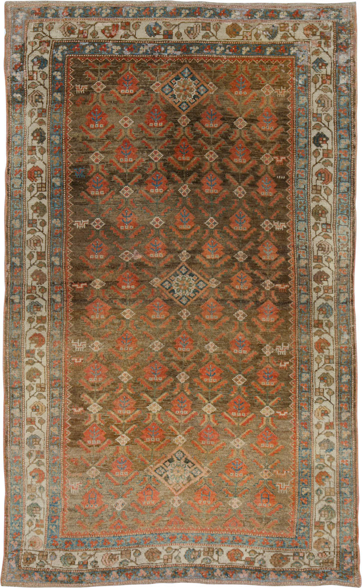Vintage Persian Malayer Rug, No.25569 - Gsblank