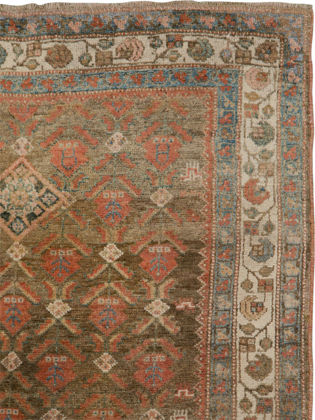Vintage Persian Malayer Rug, No.25569 - Gsblank