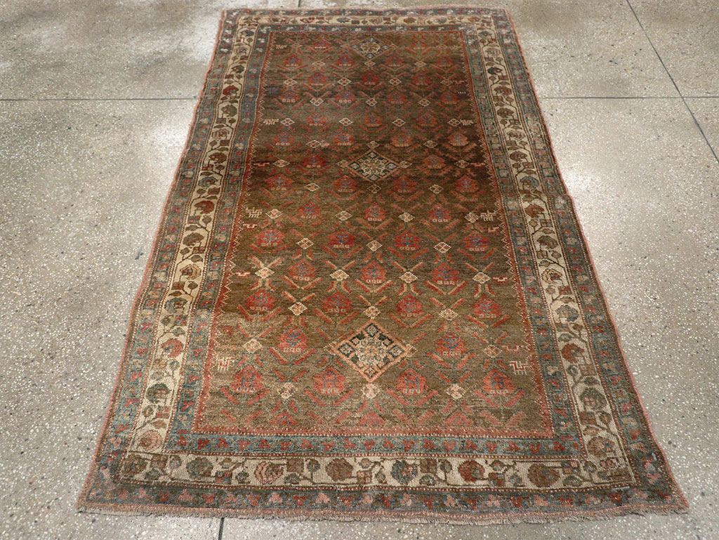 Vintage Persian Malayer Rug, No.25569 - Gsblank