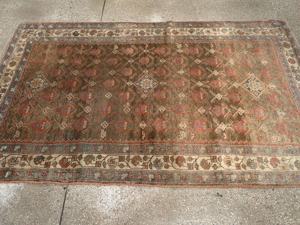 Vintage Persian Malayer Rug, No.25569 - Gsblank
