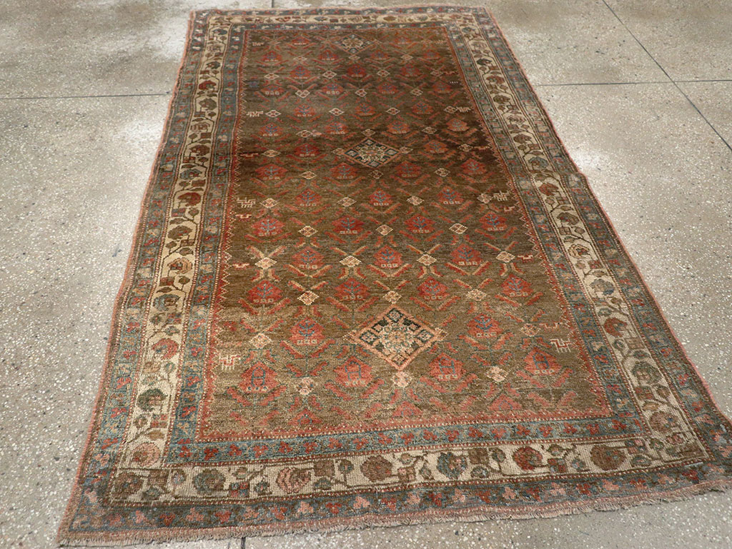 Vintage Persian Malayer Rug, No.25569 - Gsblank