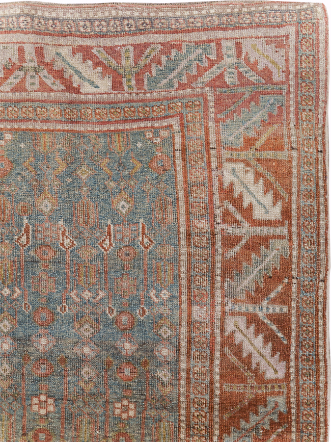 Antique Persian Kurd Bidjar Gallery Rug, No.25576 - Gsblank