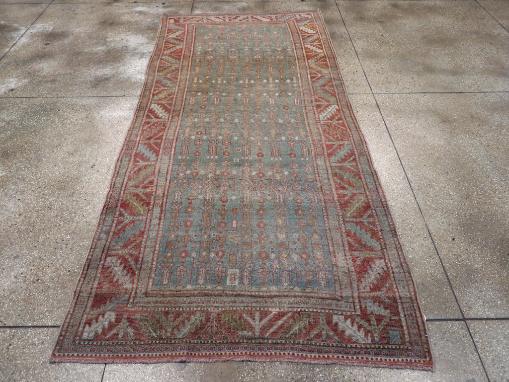 Antique Persian Kurd Bidjar Gallery Rug, No.25576 - Gsblank