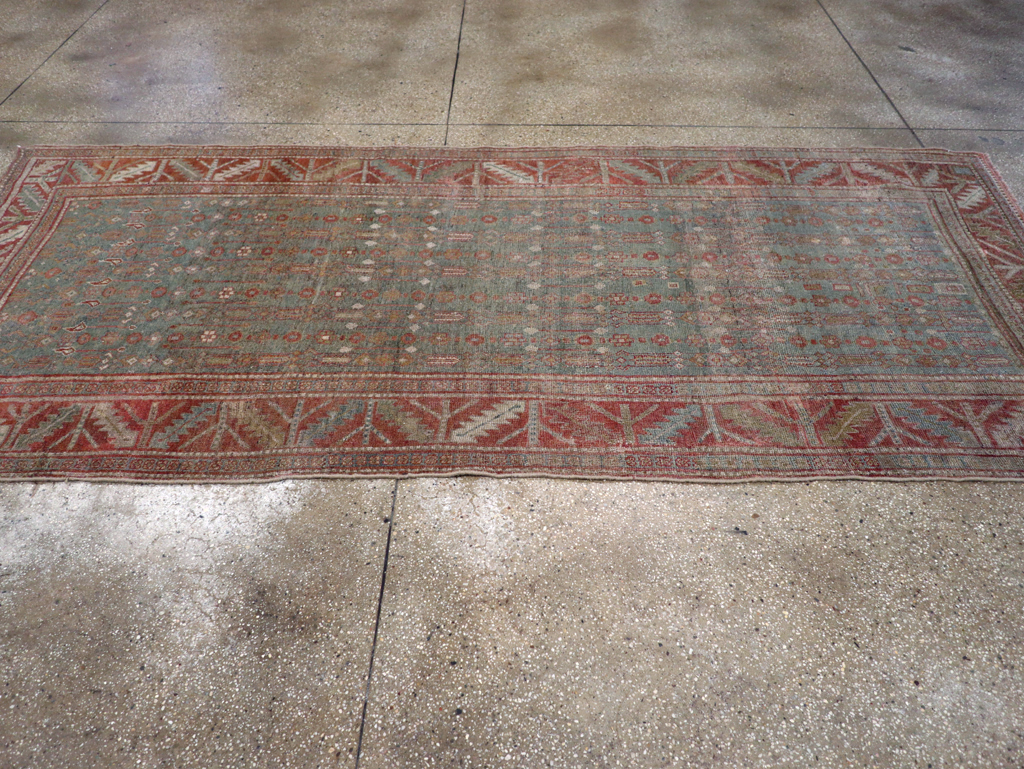 Antique Persian Kurd Bidjar Gallery Rug, No.25576 - Gsblank