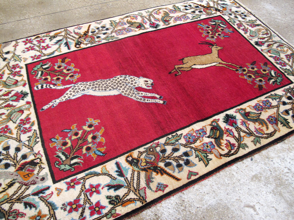 Vintage Tabriz Rug, No.25584 - Gsblank