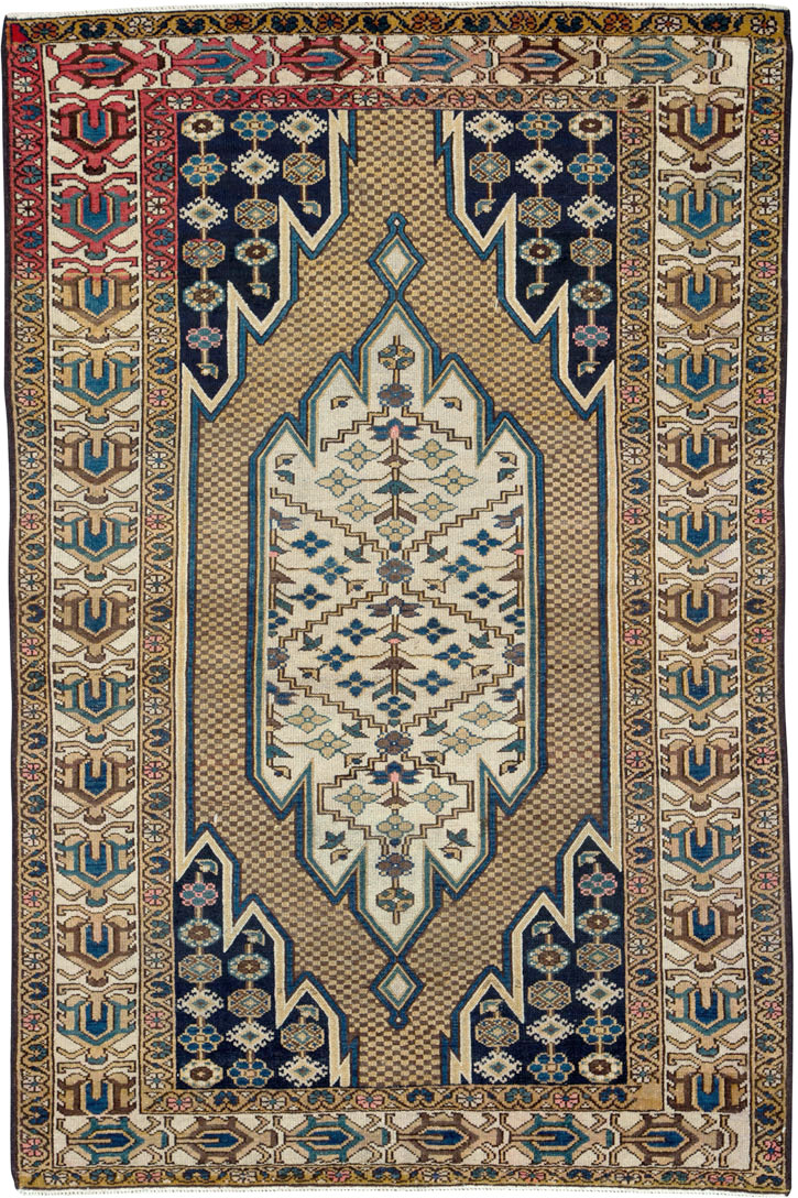 Antique Persian Malayer Rug, No.25585 - Gsblank