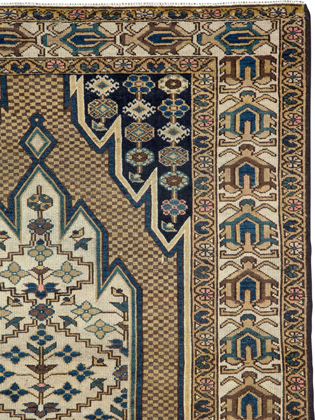 Antique Persian Malayer Rug, No.25585 - Gsblank