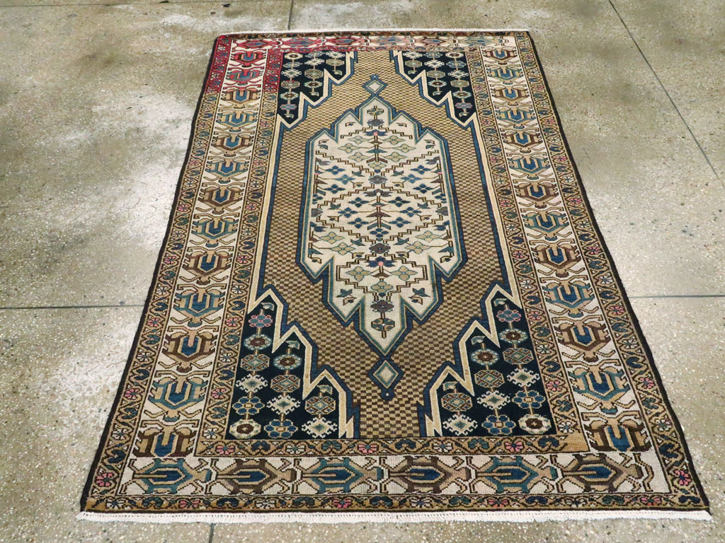 Antique Persian Malayer Rug, No.25585 - Gsblank