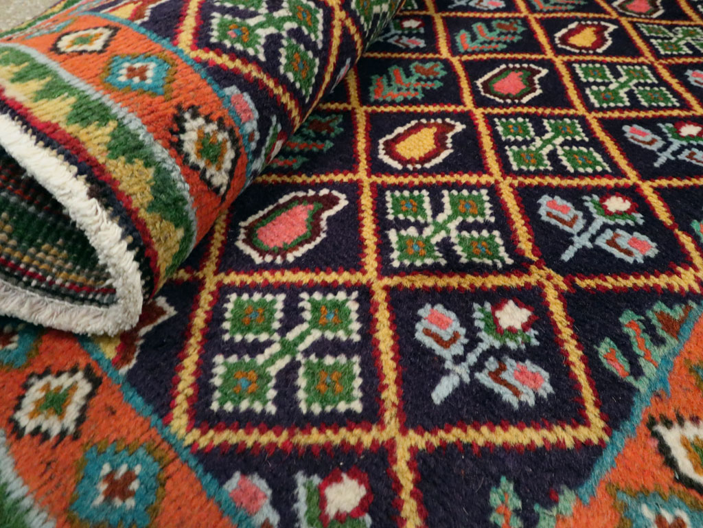 Vintage Persian Tabriz Rug (Pair: 2 of 2), No.25588 - Gsblank