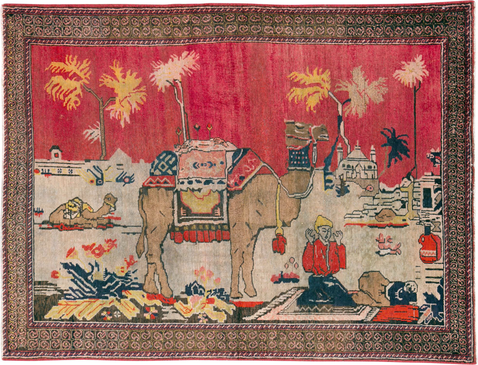 Vintage Baluch Rug, No.25591 - Gsblank