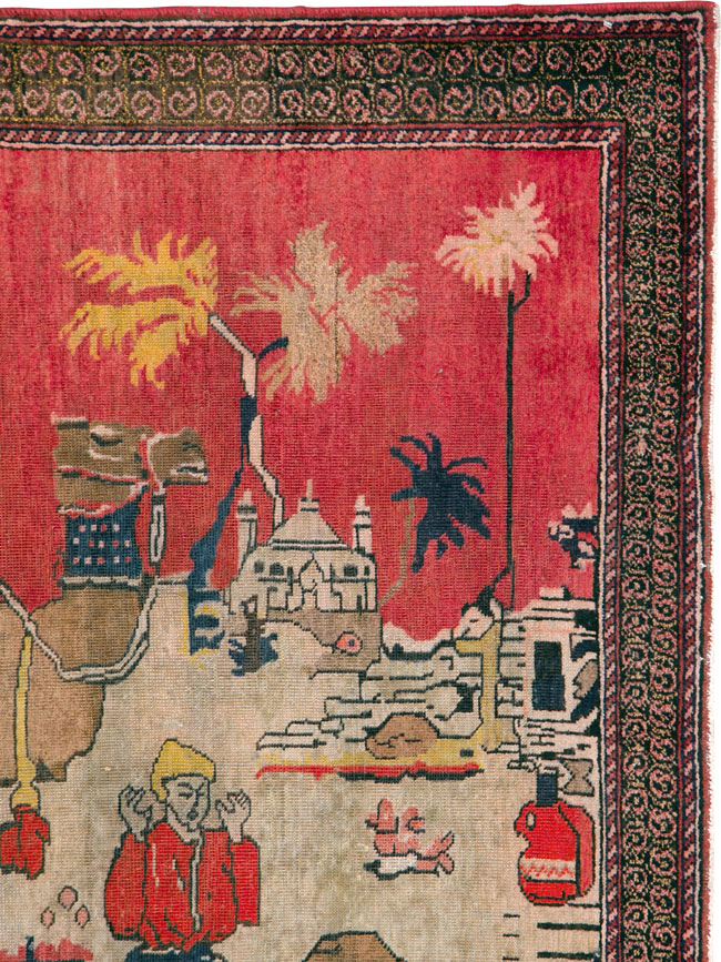 Vintage Baluch Rug, No.25591 - Gsblank