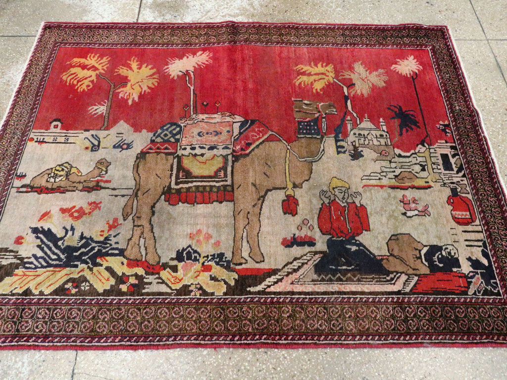 Vintage Baluch Rug, No.25591 - Gsblank