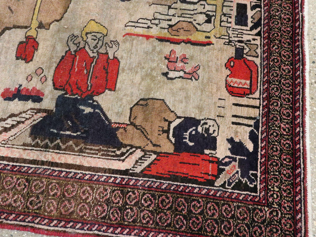 Vintage Baluch Rug, No.25591 - Gsblank