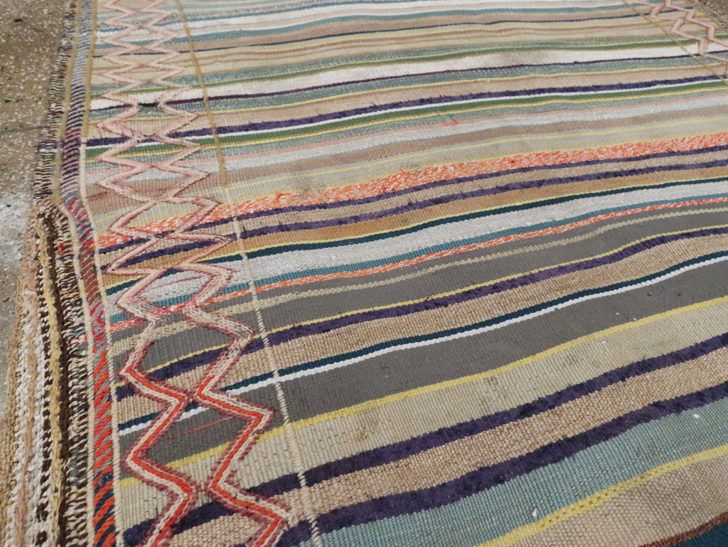 Vintage Persian Flatweave, No.25620 - Gsblank