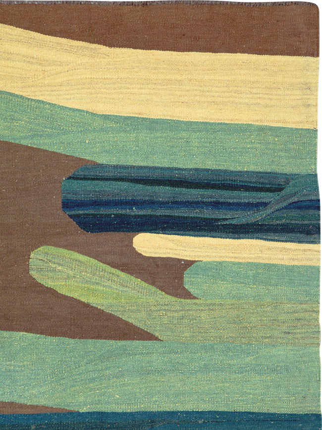 Modern Persian Kilim, No.25621 - Gsblank