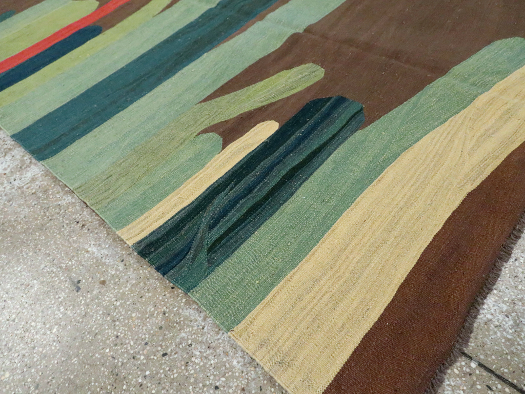 Modern Persian Kilim, No.25621 - Gsblank