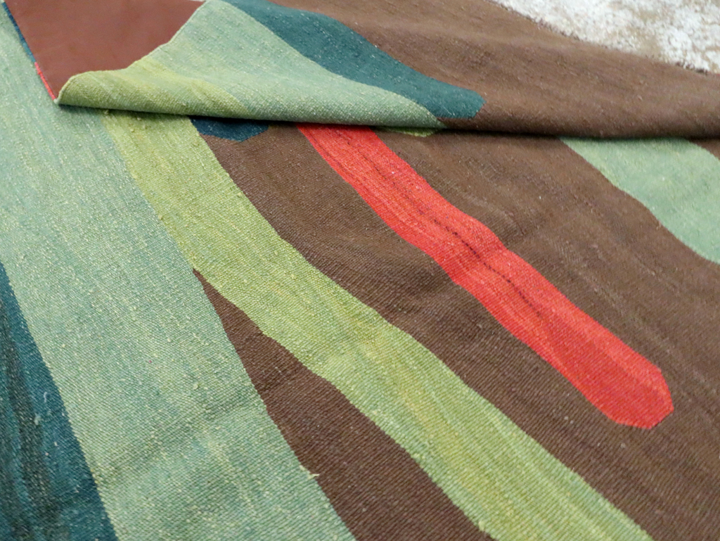 Modern Persian Kilim, No.25621 - Gsblank