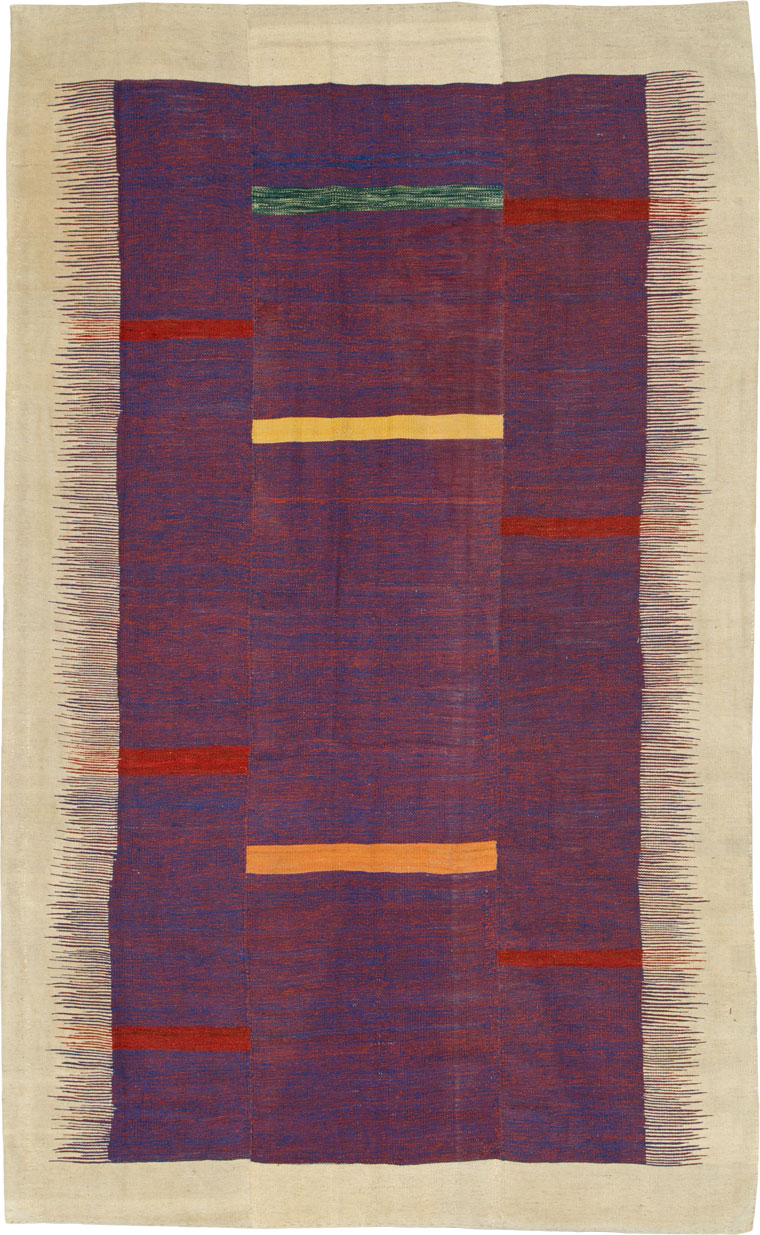 Modern Persian Flatweave, No.25623 - Gsblank