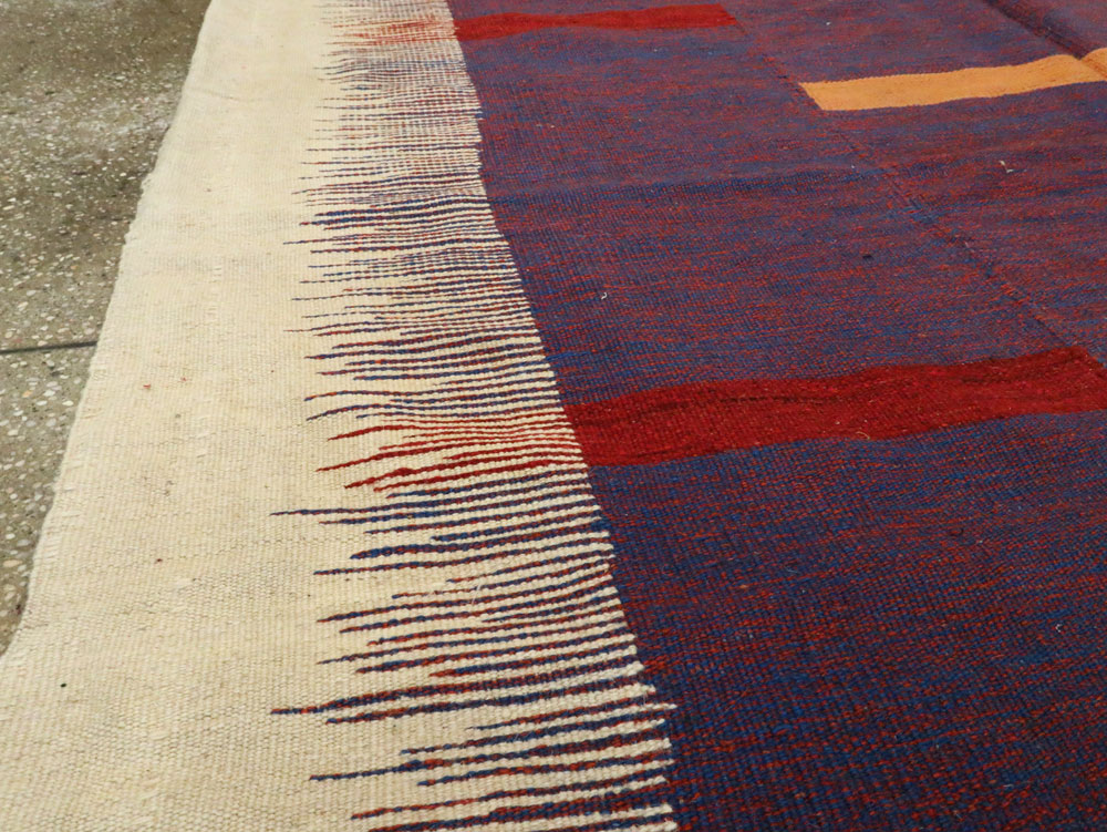 Modern Persian Flatweave, No.25623 - Gsblank