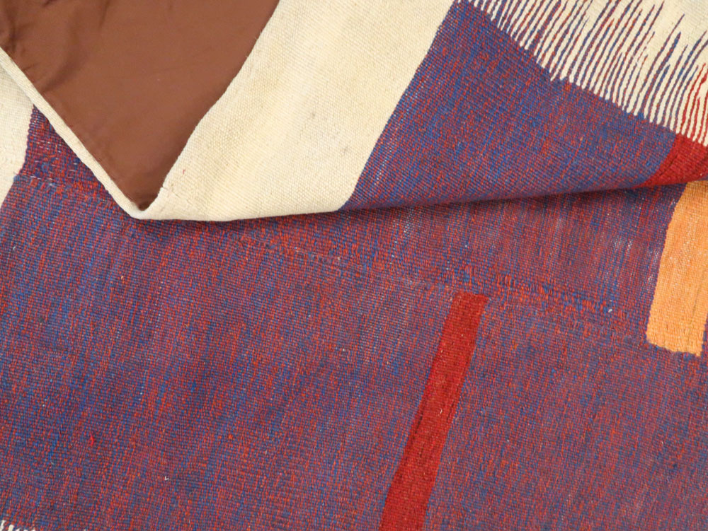 Modern Persian Flatweave, No.25623 - Gsblank