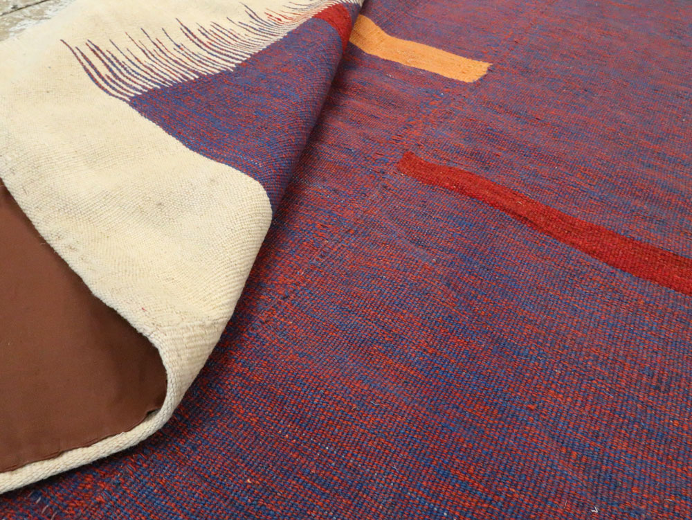 Modern Persian Flatweave, No.25623 - Gsblank