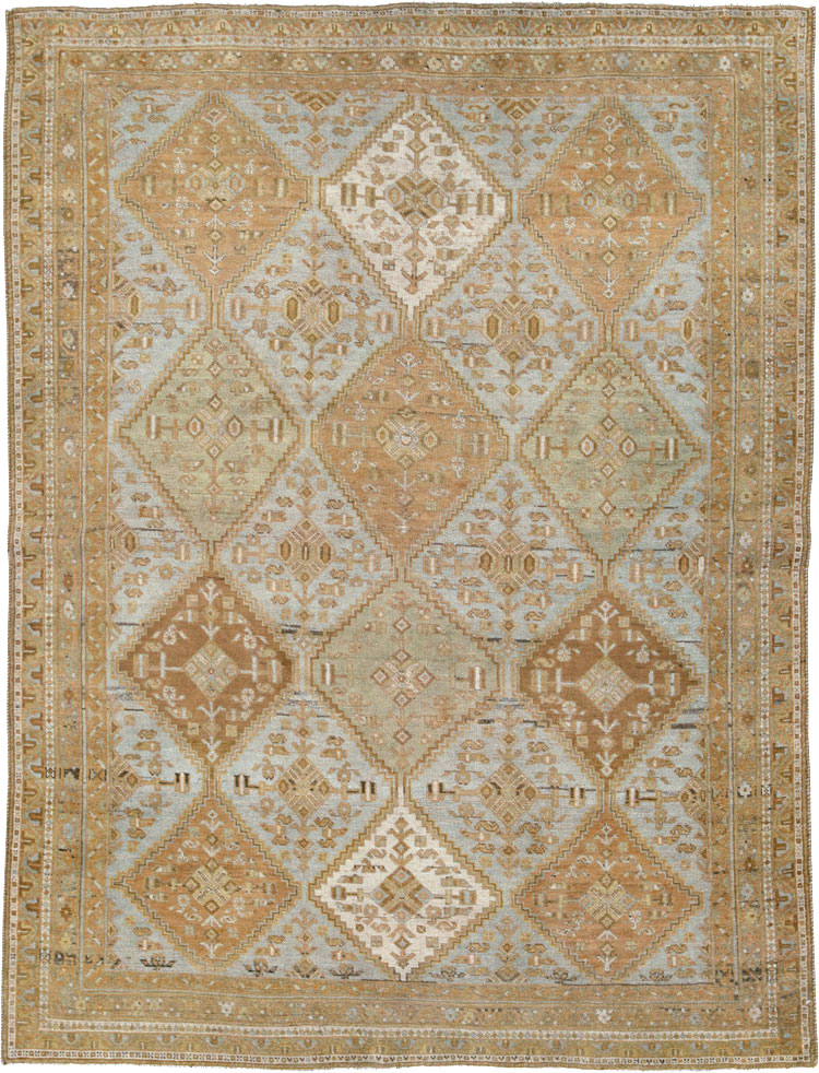 Vintage Persian Afshar Rug, No.25627 - Gsblank