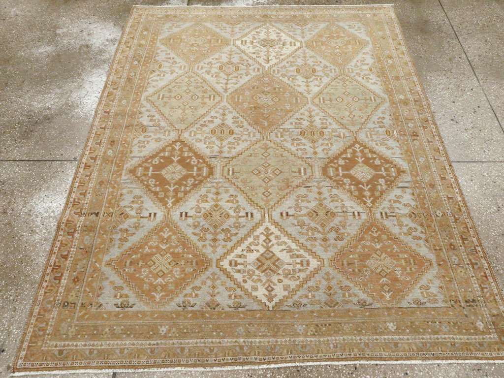 Vintage Persian Afshar Rug, No.25627 - Gsblank